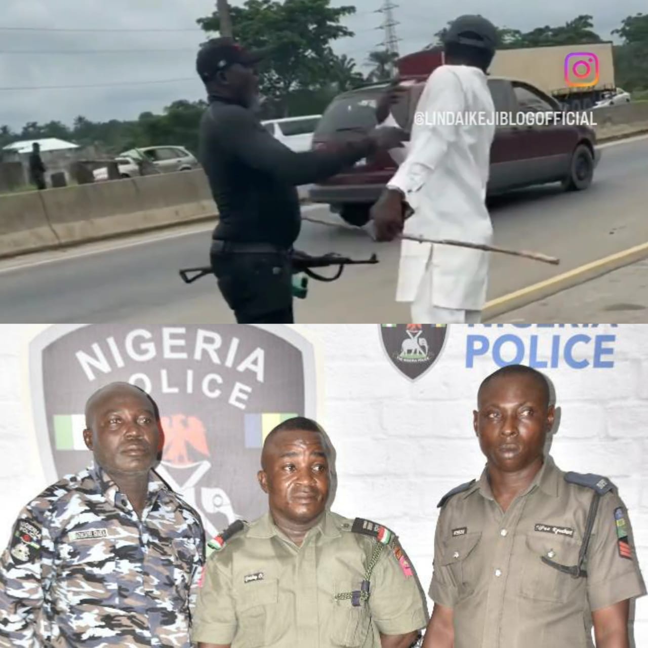 Police parade officer who assaulted man in Port Harcourt