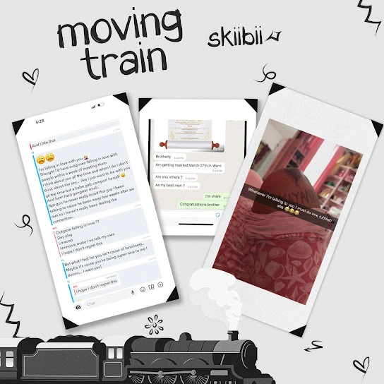 Skiibii Moving Train